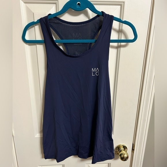 Malo Women’s Endure Tank Top Navy Size Medium (?) See Pic - Picture 3 of 8